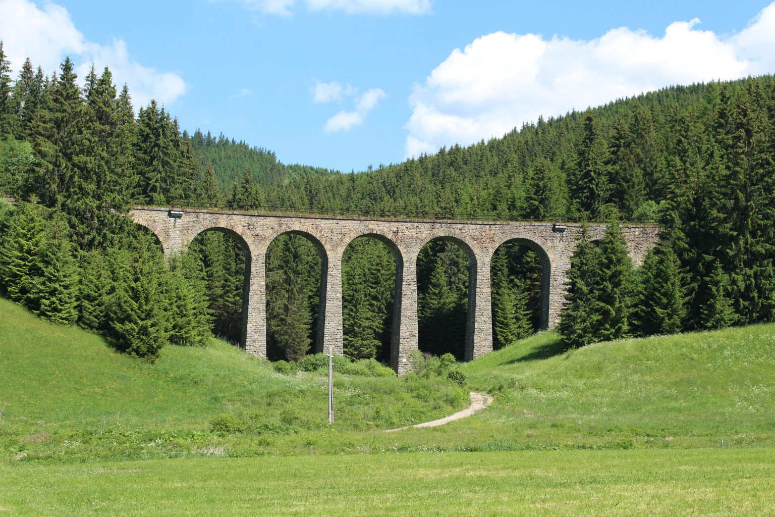 Chmarošský viadukt v Telgárte. Foto: Martin Minka