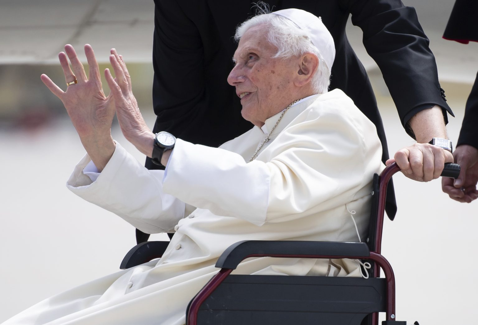 Emeritný pápež Benedikt XVI. Foto: TASR/AP