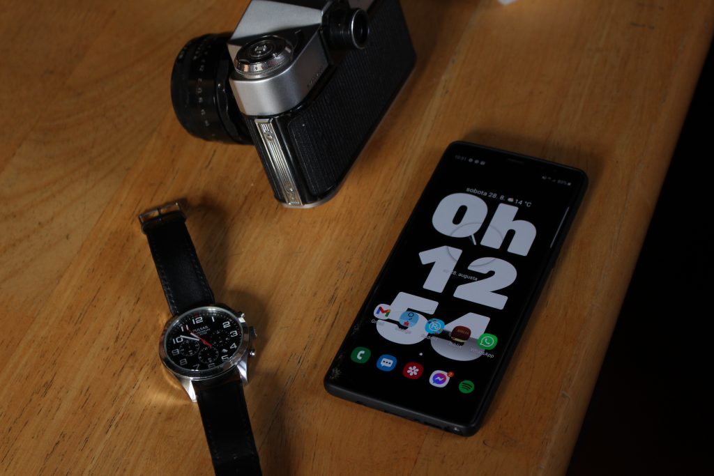 aplikácie čas na smartfóne