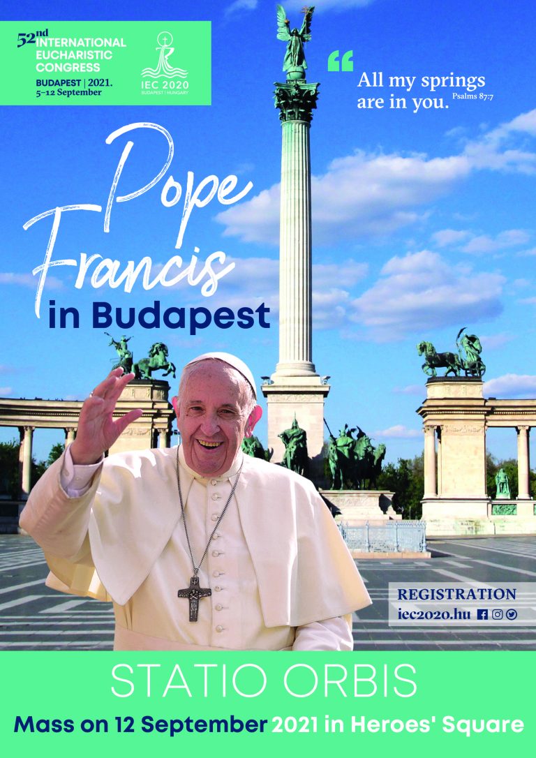 Plagát kongresu v Budapešti. Foto: www.iec2020.hu