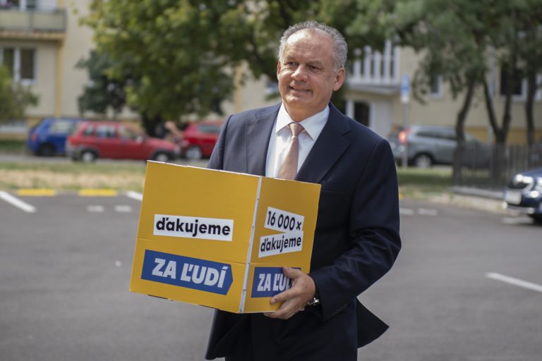 Andrej Kiska. Foto: Pavel Neubauer/TASR