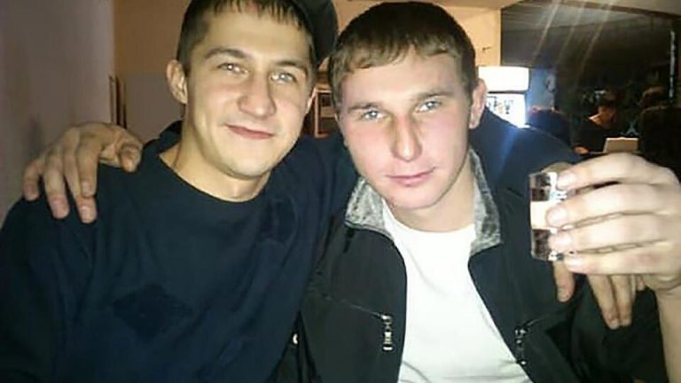 Oleg Sviridov (vľavo) a Vjačeslav Matrosov. Foto: Internet