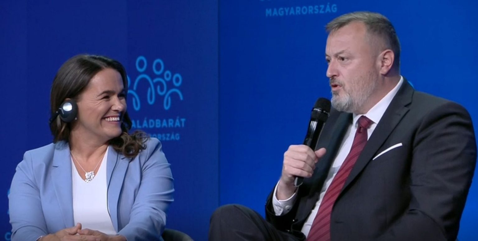 Milan Krajniak a Katalin Novák. Foto: Facebook