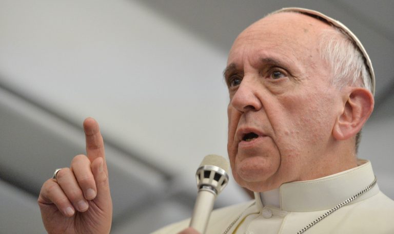 Pápež František. Foto: TASR/AP