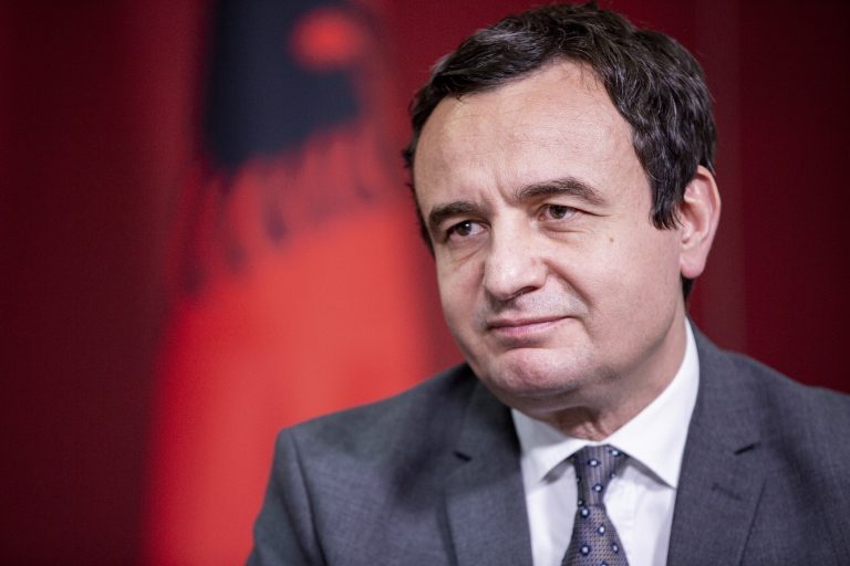 Kosovský premiér Albin Kurti. Foto: TASR/AP