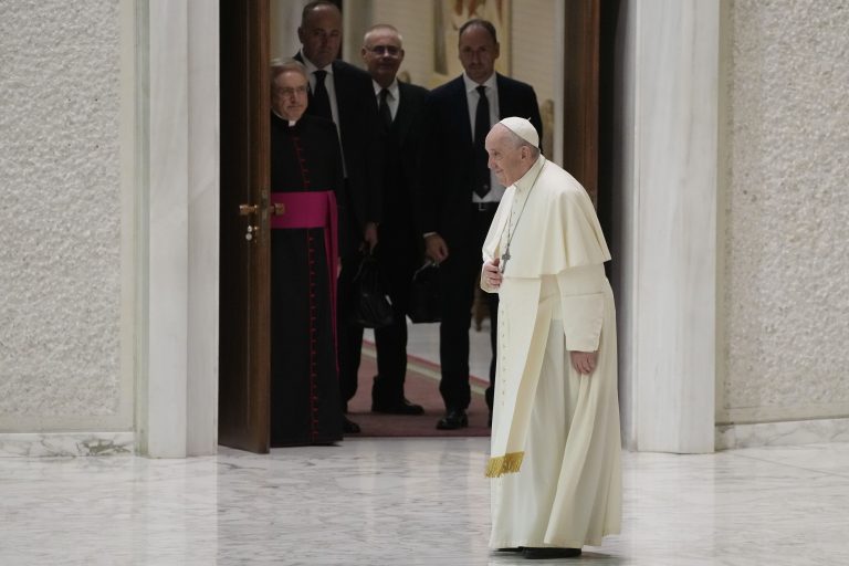 pápež František. TASR/AP