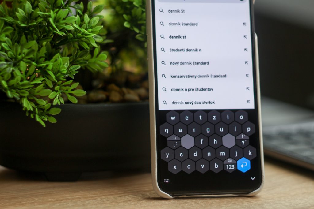 klávesnica typewise keyboard