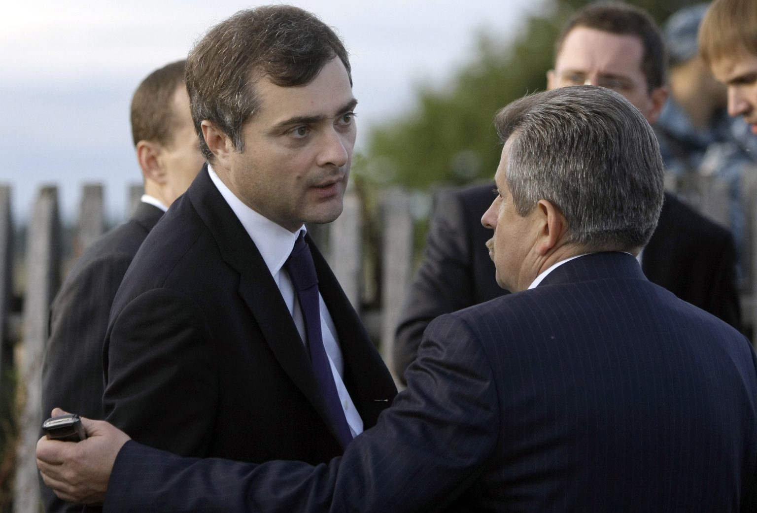 Vladislav Surkov v roku 2011, keď ešte pracoval pre Kremeľ. Foto: TASR/AP