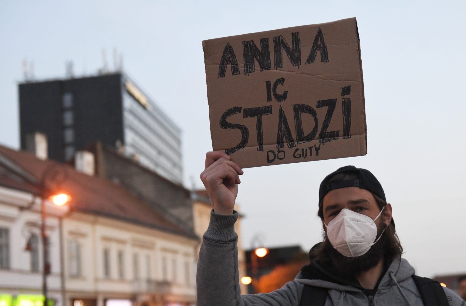 Protest proti návrhu zákona na pomoc tehotným ženám. Košice, 20.10.2021 Foto: TASR/ František Iván