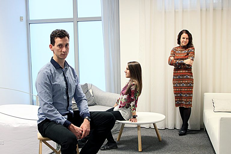 Pavol Zlatovský, Mária Kostyálová a Mária Vidličková. Foto: Matúš Zajac