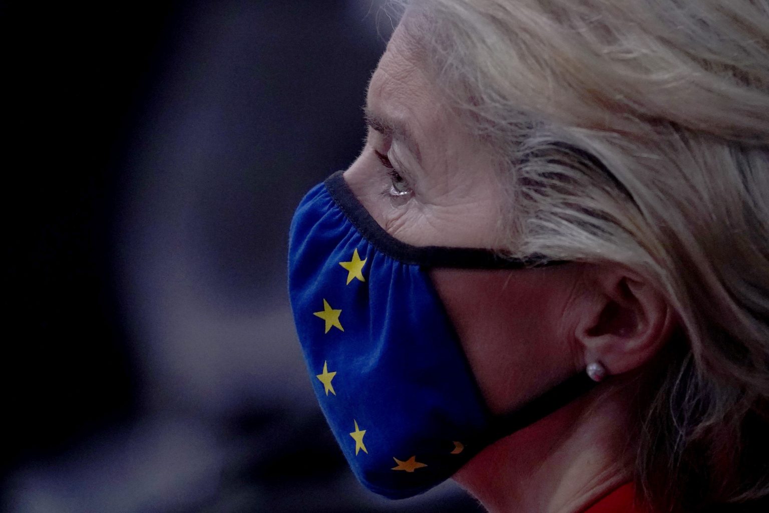 Predsedníčka Európskej komisie Ursula von der Leyenová na klimatickom samite COP26. Foto: TASR/AP