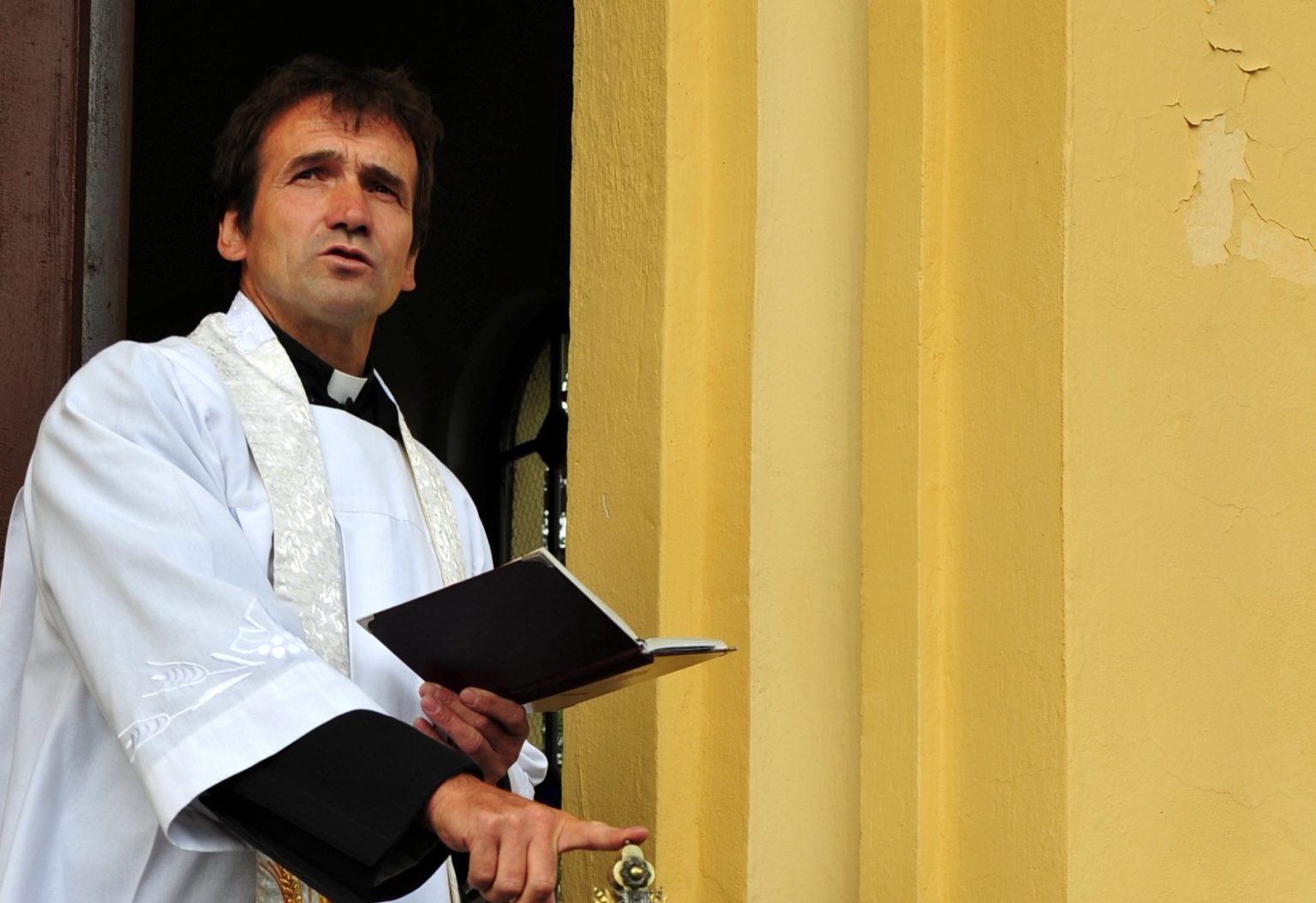 Kňaz Marián Kuffa. Foto: Lukáš Furcoň/TASR