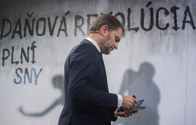 Minister financií Igor Matovič. Foto: Martin Baumann/TASR