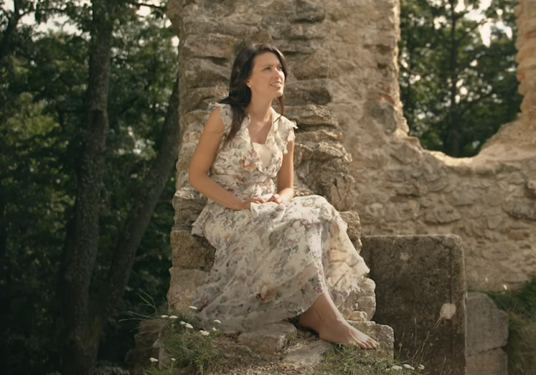 Speváčka Miriam Reichl. Foto: reprofoto/Youtube