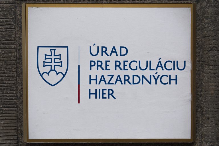 Úrad pre reguláciu hazardných hier (URHH) na Križkovej ulici v Bratislave. Foto: TASR / Jaroslav Novák 