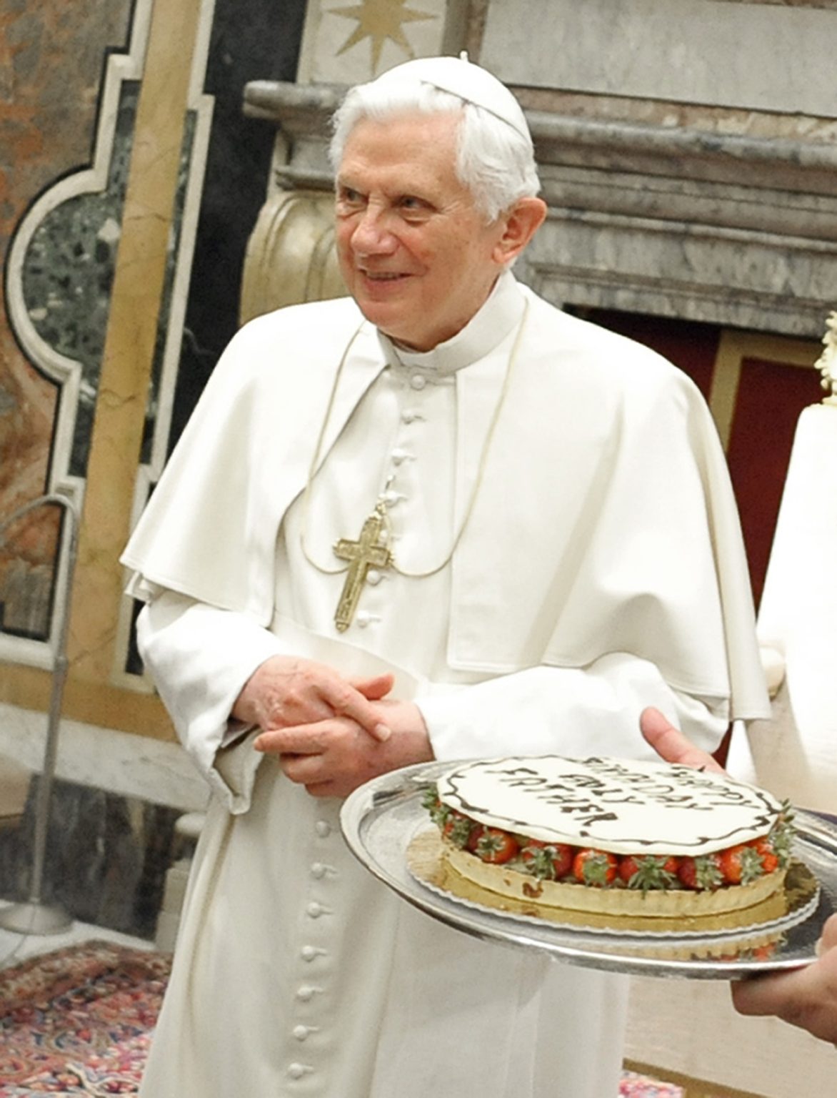 Pápež Benedikt XVI. Foto: TASR/AP