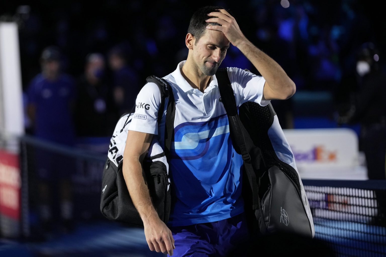 Srbský tenista Novak Djokovič.
Foto: TASR/AP