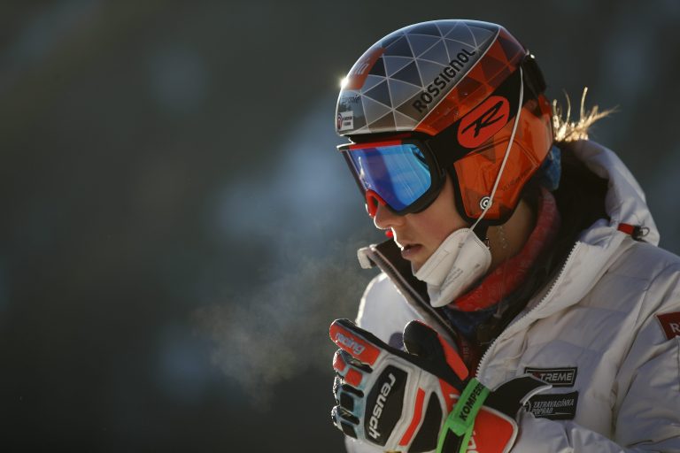 Petra Vlhová. Foto: TASR/AP