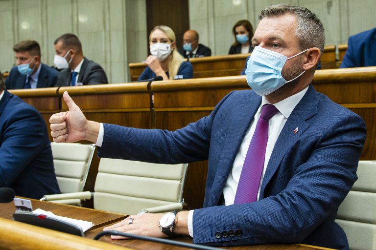 Peter Pellegrini. Foto: TASR/Jakub Kotian