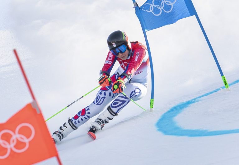 Na snímke slovenská lyžiarka Petra Vlhová. Foto: TASR/AP