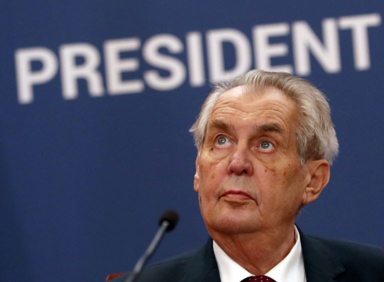 Miloš Zeman: Foto: TASR/AP