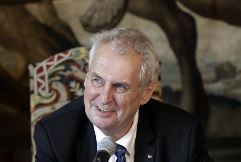 Miloš Zeman: Foto: TASR/AP