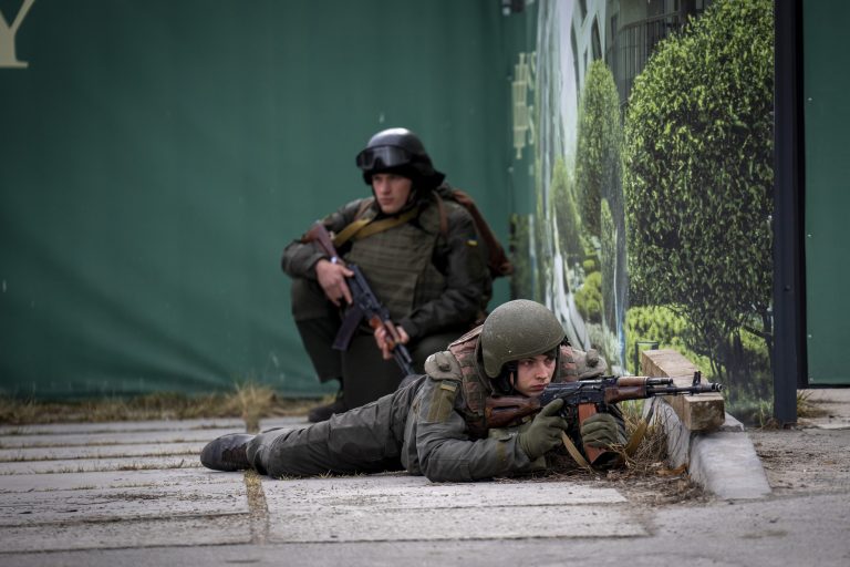 Ukrajinskí vojaci. Foto: TASR/AP