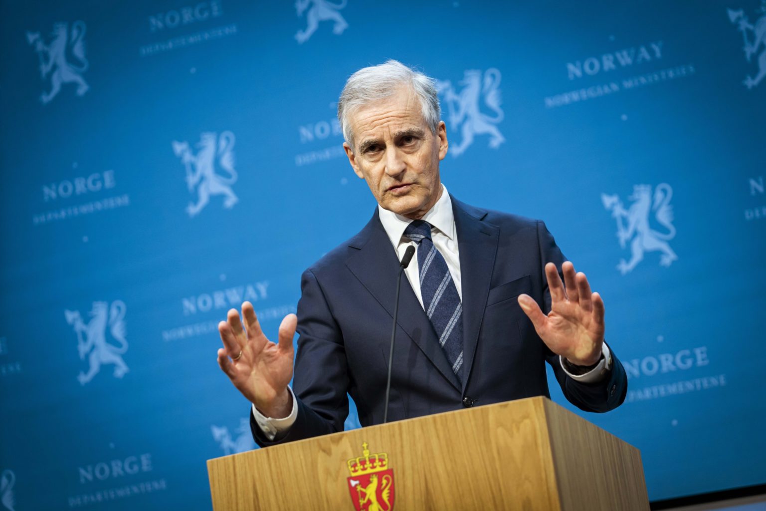 Jonas Gahr Støre. Foto: TASR/AP