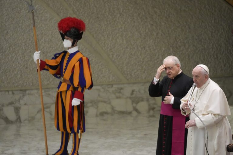 Pápež na generálnej audiencii. Foto: AP/TASR