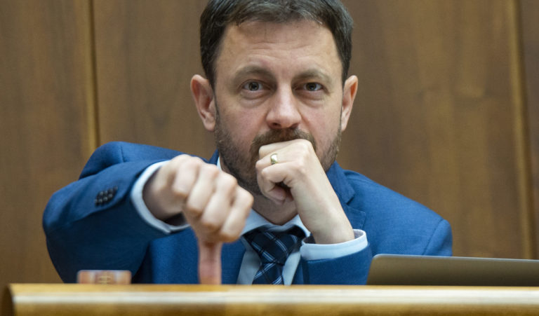 Eduard Heger. Foto: TASR/Jakub Kotian