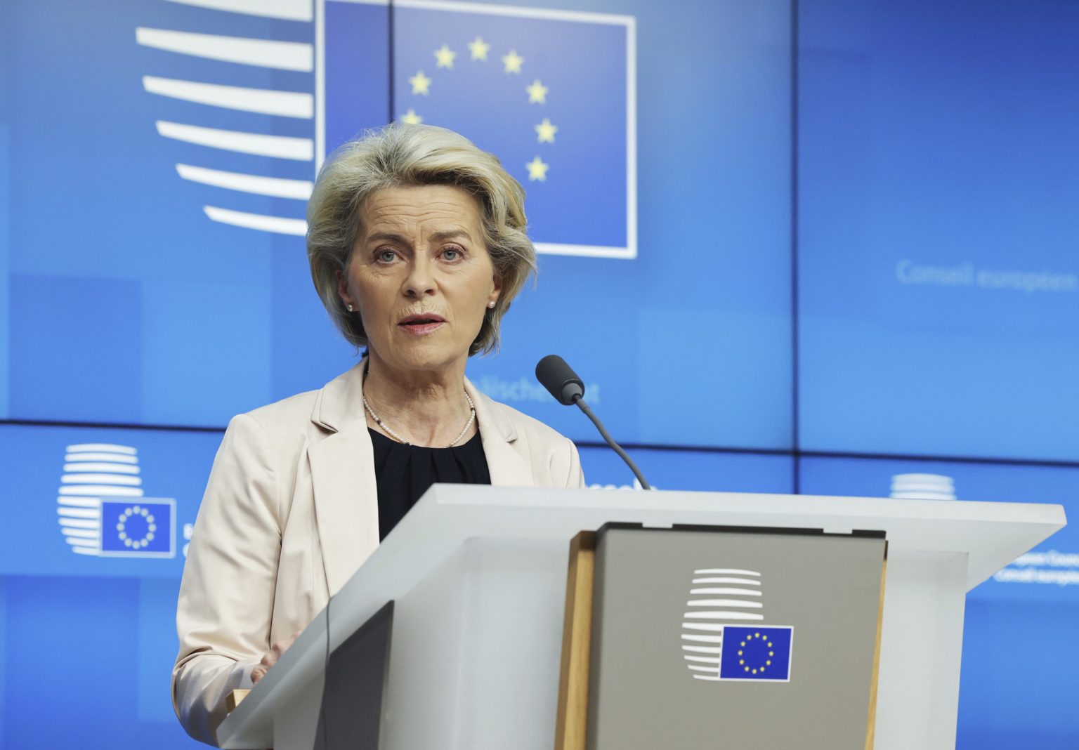 Ursula von der Leyenová. Foto: TASR/AP