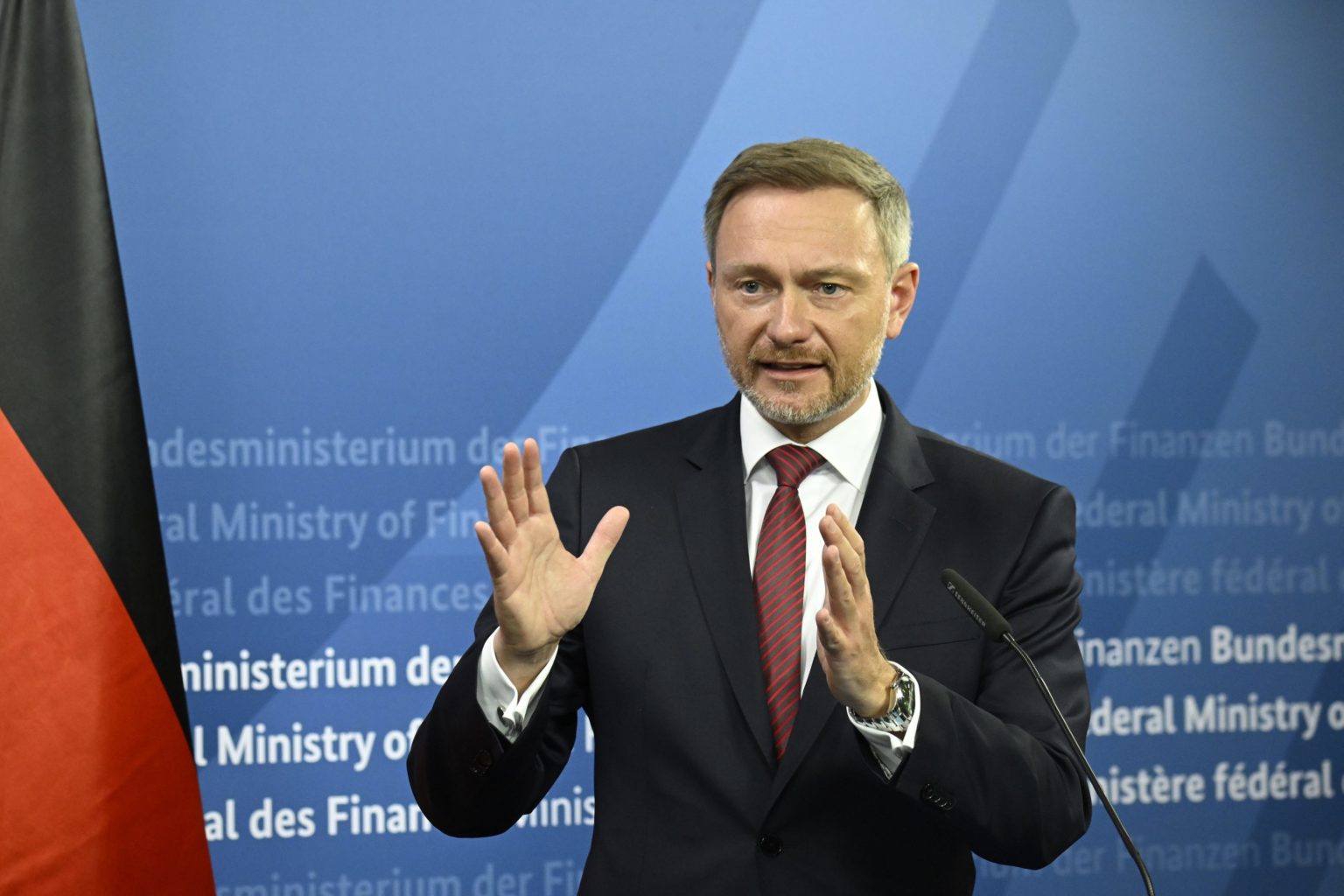 Nemecký minister financií Christian Lindner. Foto: TASR/AP