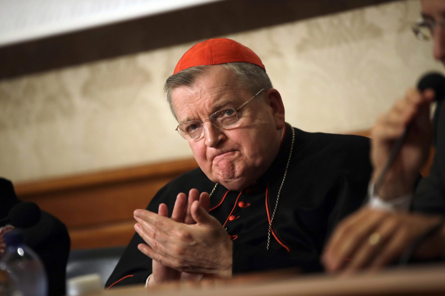 Kardinál Raymond Burke. Foto: TASR/AP