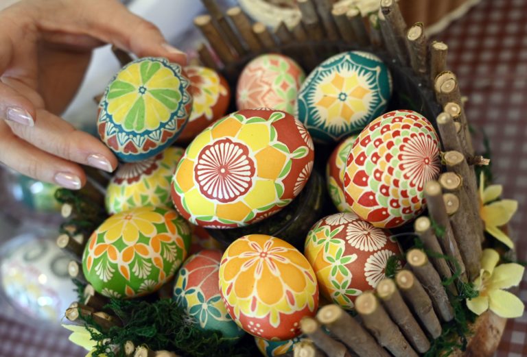 Veľkonočné kraslice.
Foto: Roman Hanc/TASR