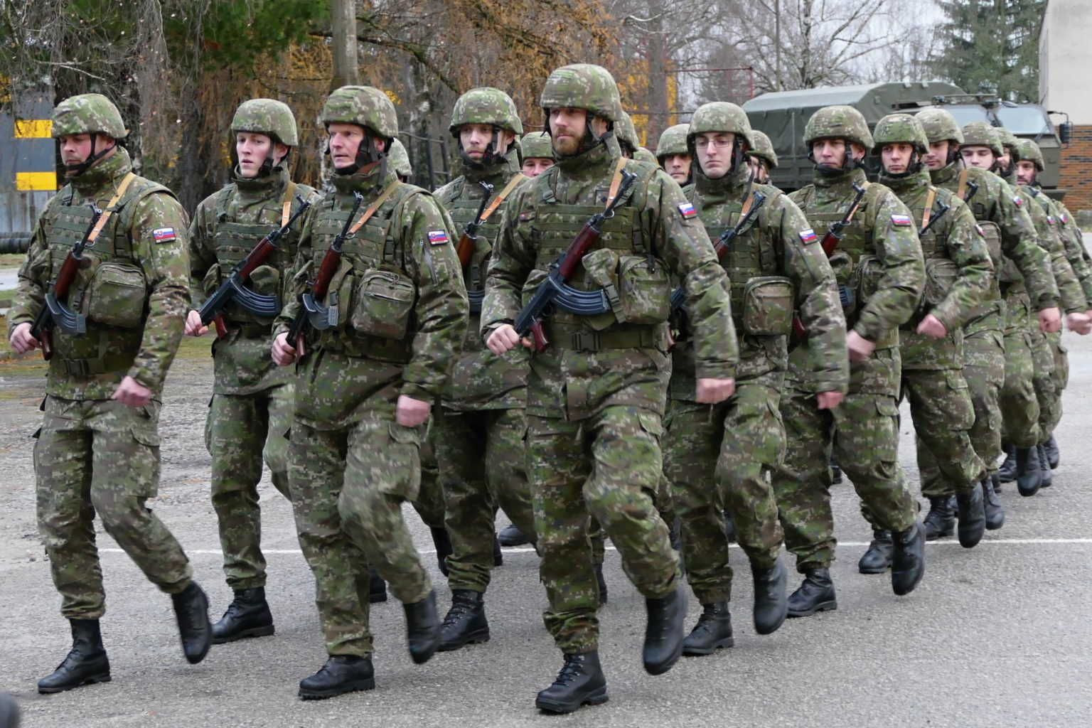 Slovenskí vojaci. Foto: Erika Ďurčová/TASR