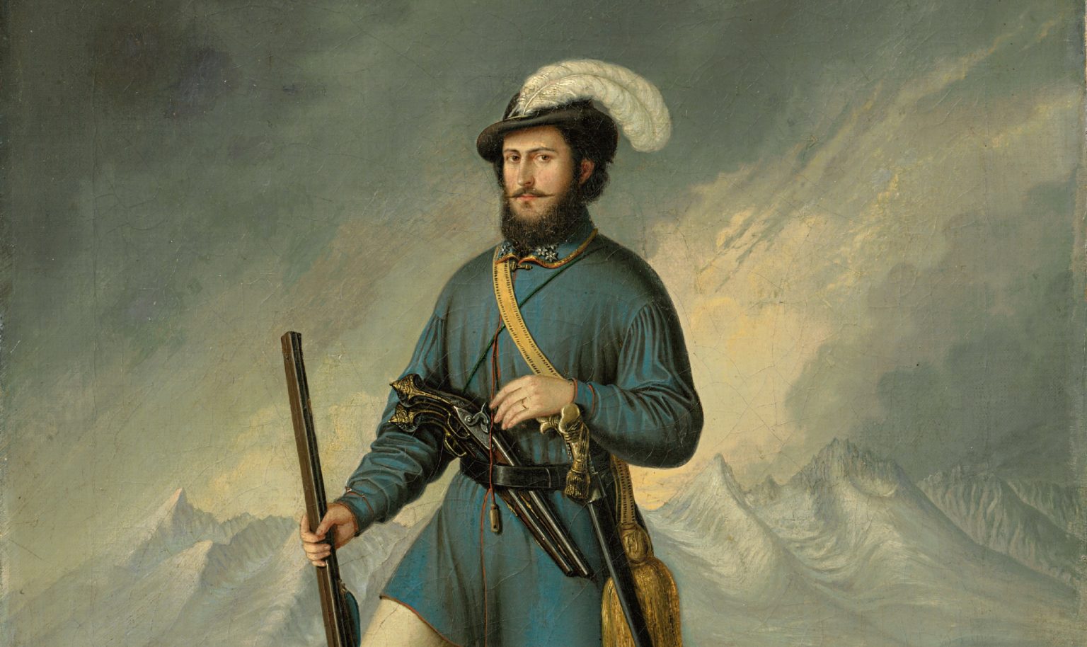 Ilustračné foto: Peter Michal Bohúň: Ján Francisci ako kapitán slovenských dobrovoľníkov, výrez z diela. Zdroj: webumenia.sk