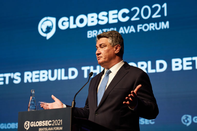 Zoran Milanovič. Foto: TASR/Globsec  