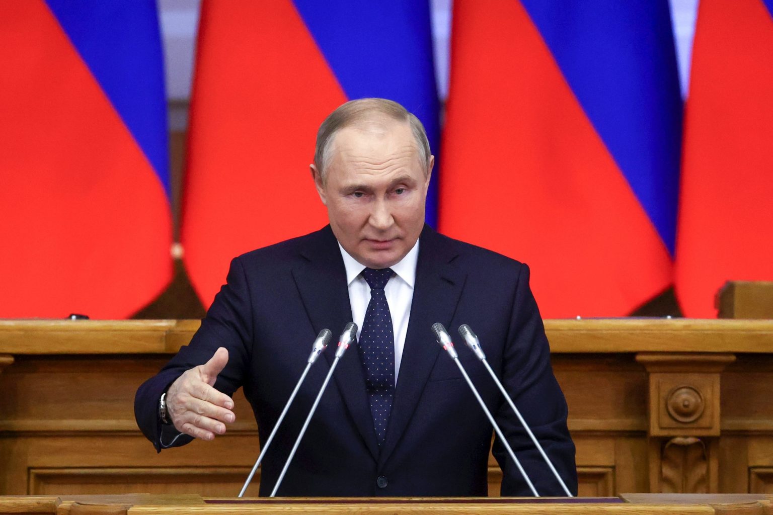 Vladimír Putin. Foto: TASR/AP