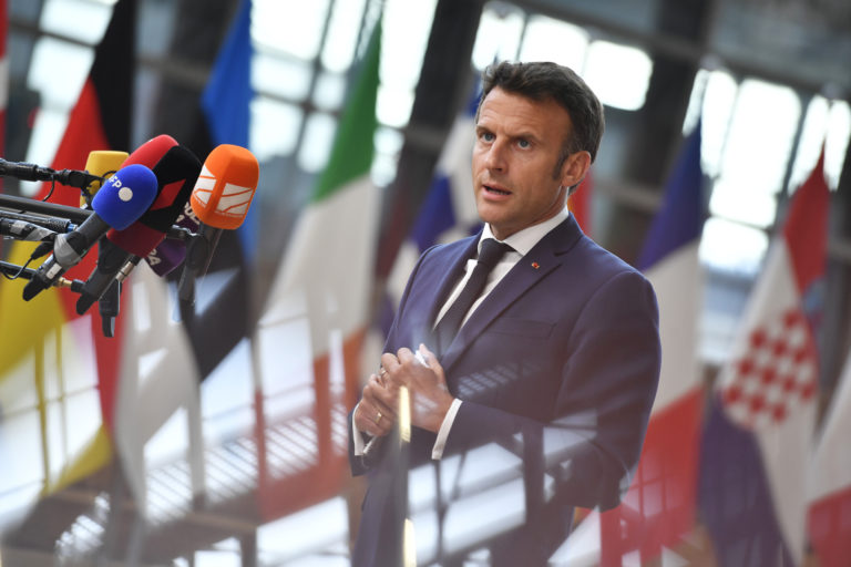 Emmanuel Macron. Foto: TASR/AP