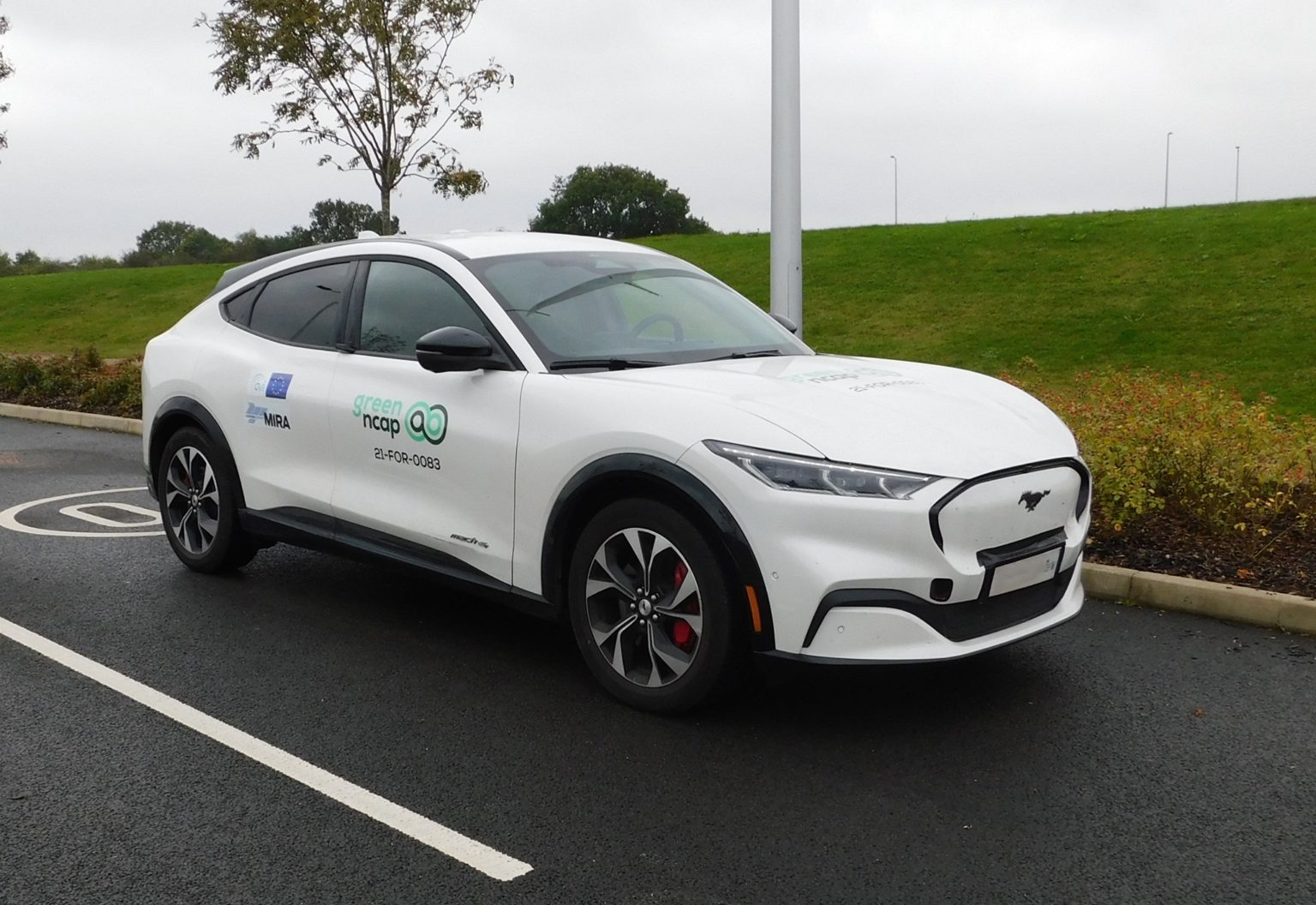 Elektromobil Ford Mustang Mach-e. Foto: Green NCAP
