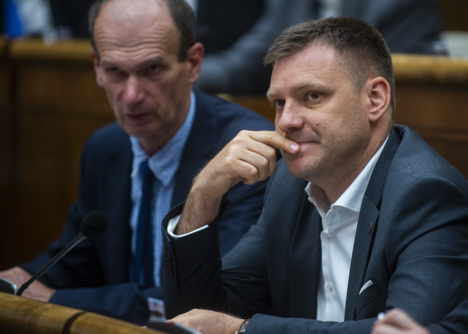 Poslanec Tomáš Taraba. Foto: Jakub Kotian/TASR