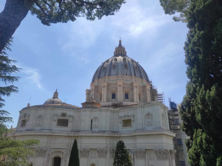 Vo Vatikáne. Foto: Bohumil Petrík