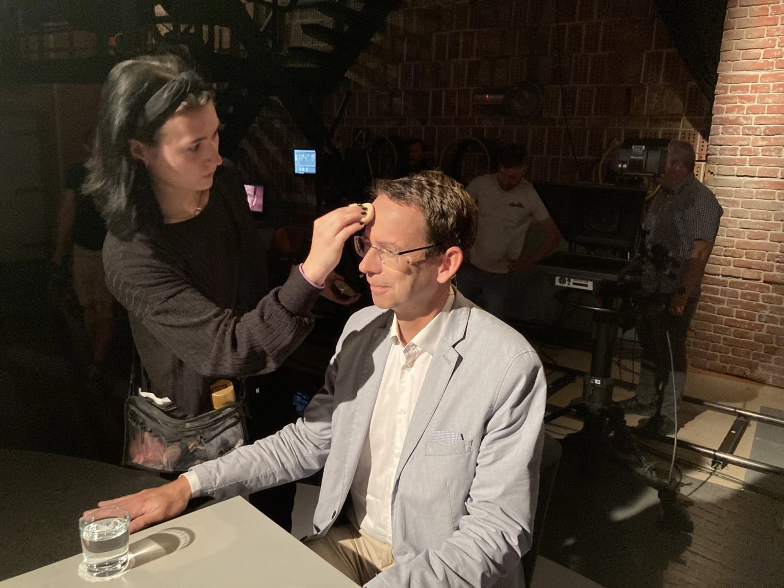 Petr Drulák krátko pred začiatkom natáčania. Foto: archív