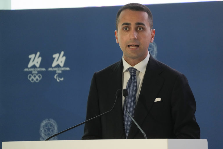 Taliansky minister zahraničných vecí Luigi Di Maio. Foto: AP/TASR