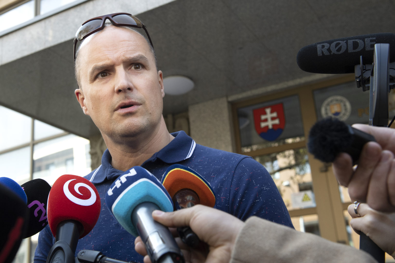 Stíhaný advokát a bývalý sudca David Lindtner.
Foto: Pavel Neubauer/TASR