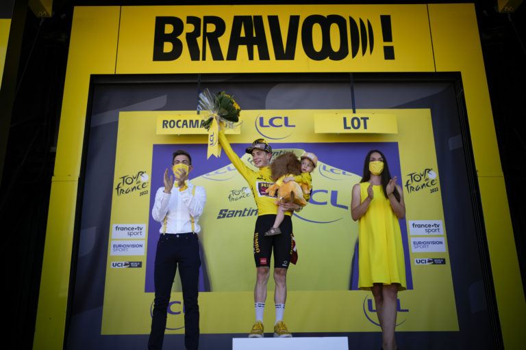 Dánsky cyklista Jonas Vingegaard, víťaz Tour de France 2022. 
Foto: TASR/AP