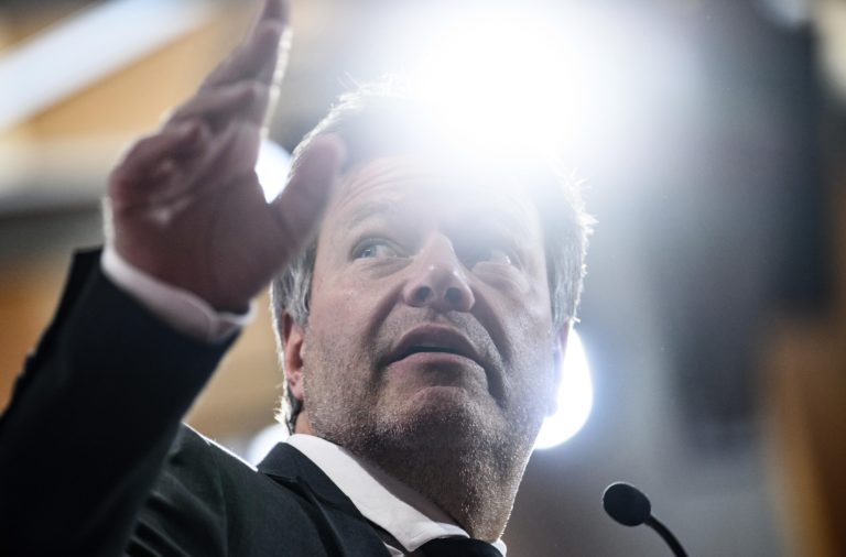 Nemecký vicekancelár a spolkový minister hospodárstva Robert Habeck. Foto: TASR/AP