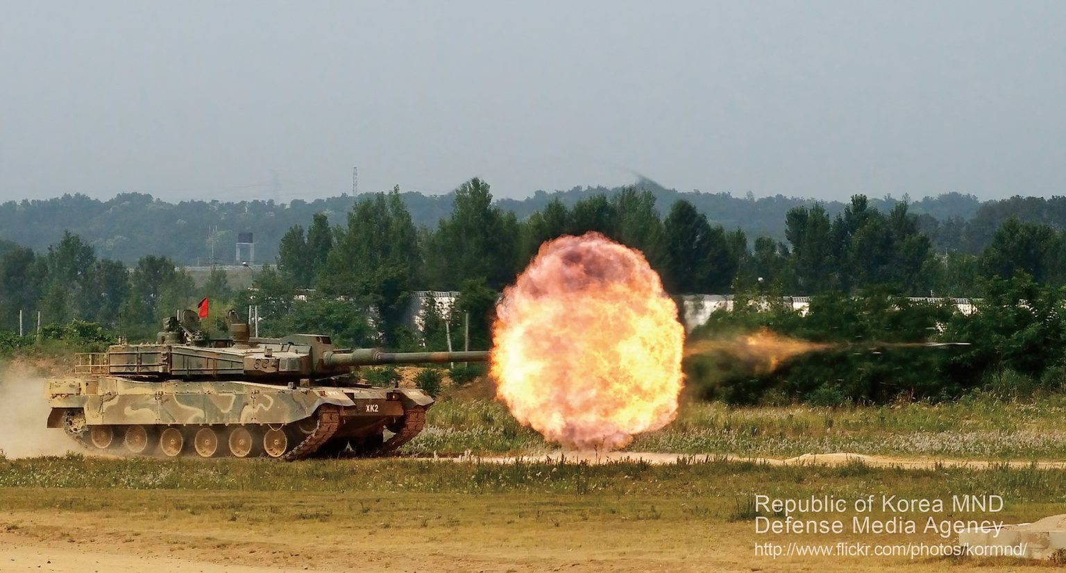 Tank K2. Foto: Ozbrojené sily Kórejskej republiky