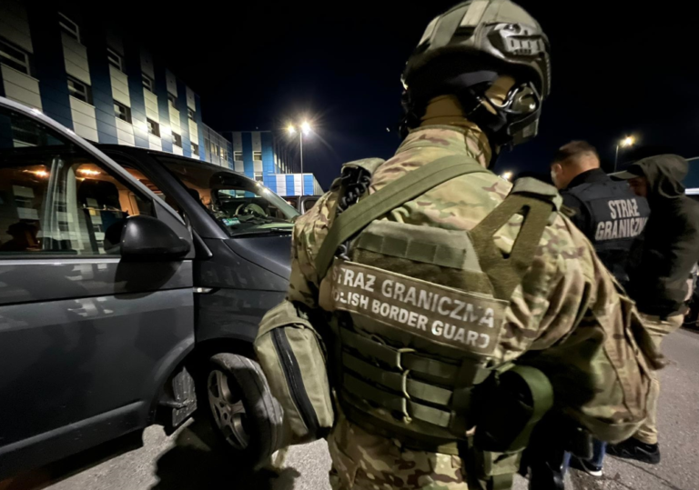 Príslušník poľskej pohraničnej stráže, ilustračný obrázok. Foto: Twitter/Straź Graniczna