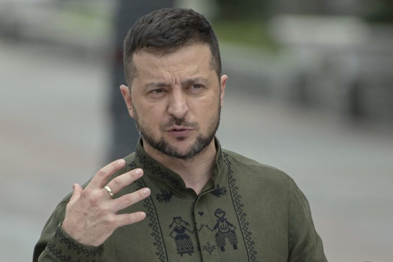 Ukrajinský prezident Volodymyr Zelenskyj. Foto: TASR/AP